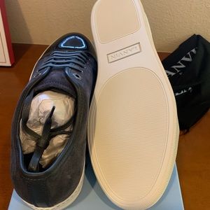 NIB lanvin captoe sneakers.